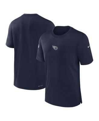 Nike - Men's Navy Tennessee Titans 2023 Sideline Performance T-Shirt