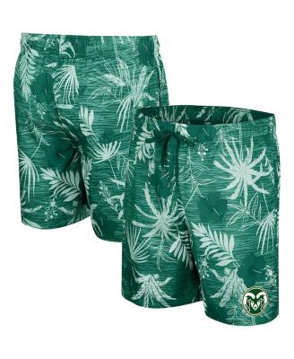 Colosseum - Men's Green Colorado State Rams What Else Is New Swim Shorts