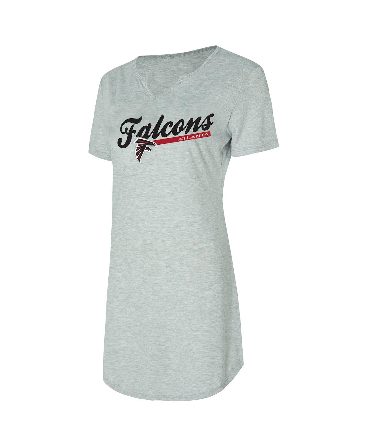 Shop Concepts Sport Women's Gray Atlanta Falcons Petition Knit Nightshirt
