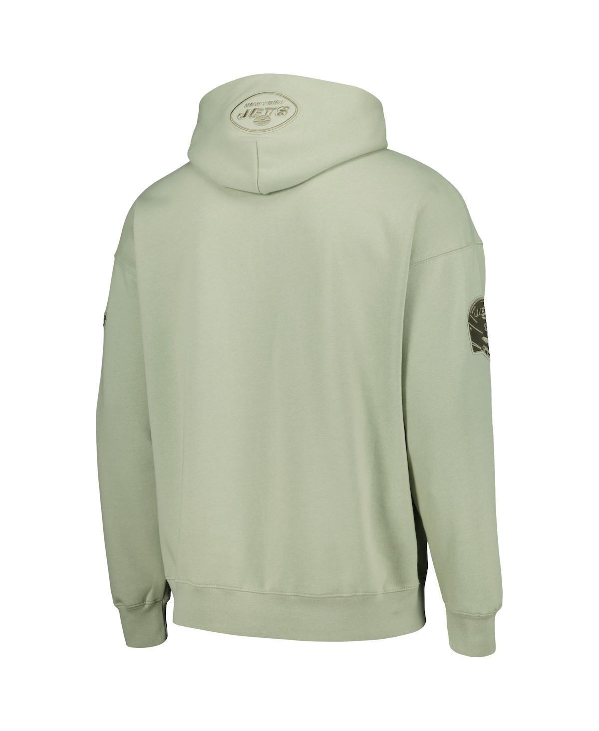 Pro Standard Men's Aaron Rodgers Moss New York Jets Player Name Number Pullover Hoodie In Light Green