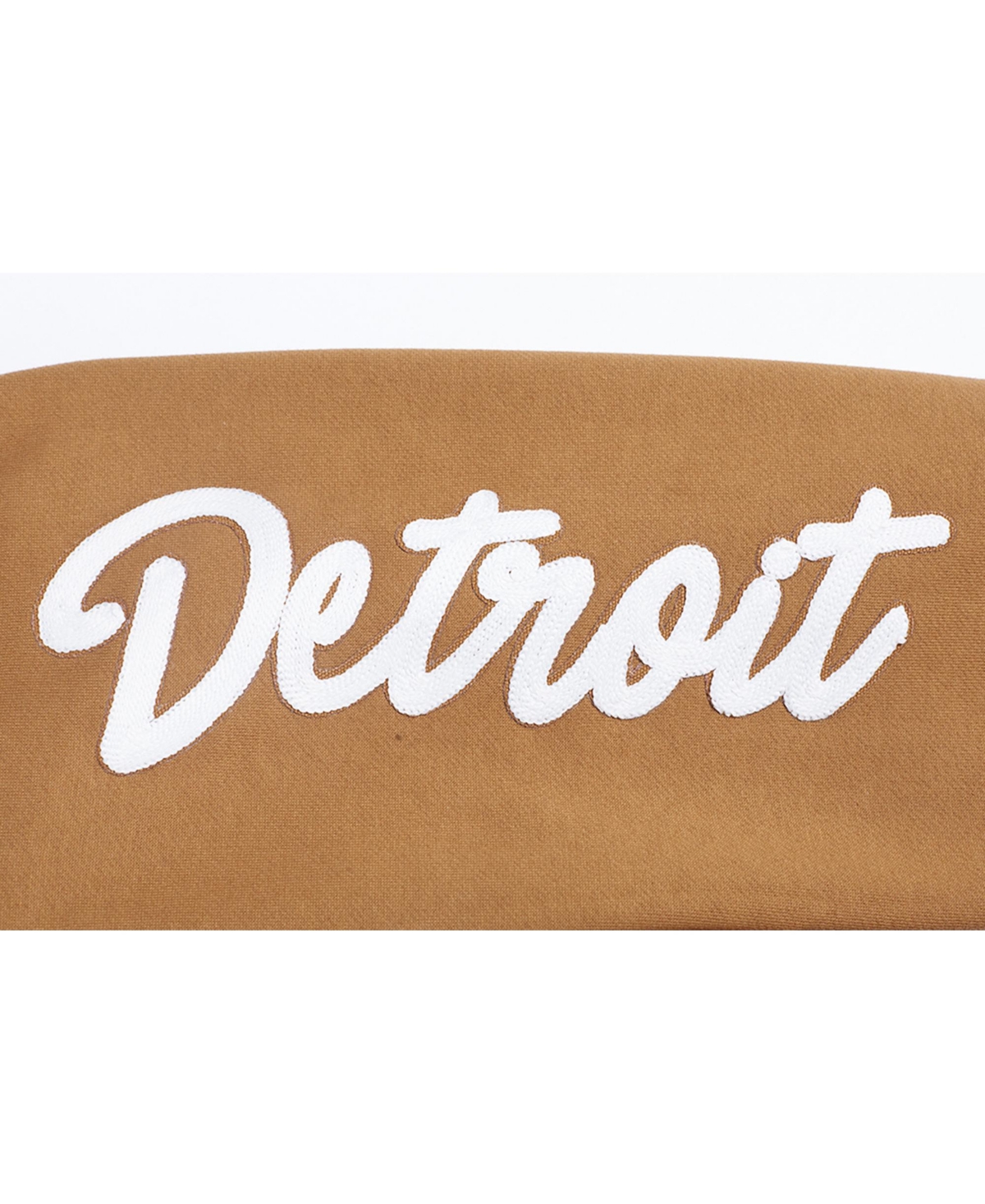Shop Pro Standard Men's Brown Detroit Red Wings Paint The City Pullover Sweatshirt