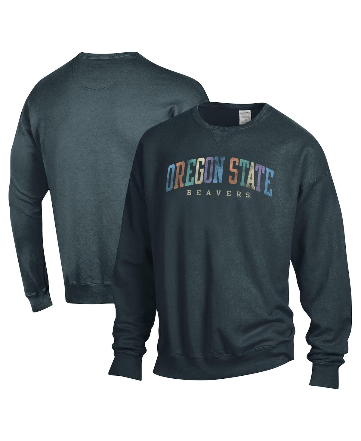 Shop Comfortwash Men's And Women's Gray Oregon State Beavers Oversized Pullover Sweatshirt
