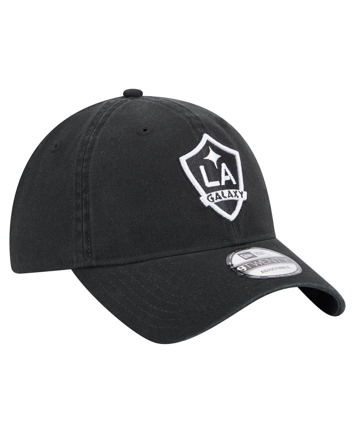 NEW ERA MEN'S BLACK LA GALAXY 2025 KICKOFF 9TWENTY ADJUSTABLE HAT 
