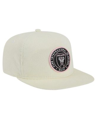 Men's&nbsp;Cream Inter Miami CF 2025 Kickoff Snapback Golfer Hat