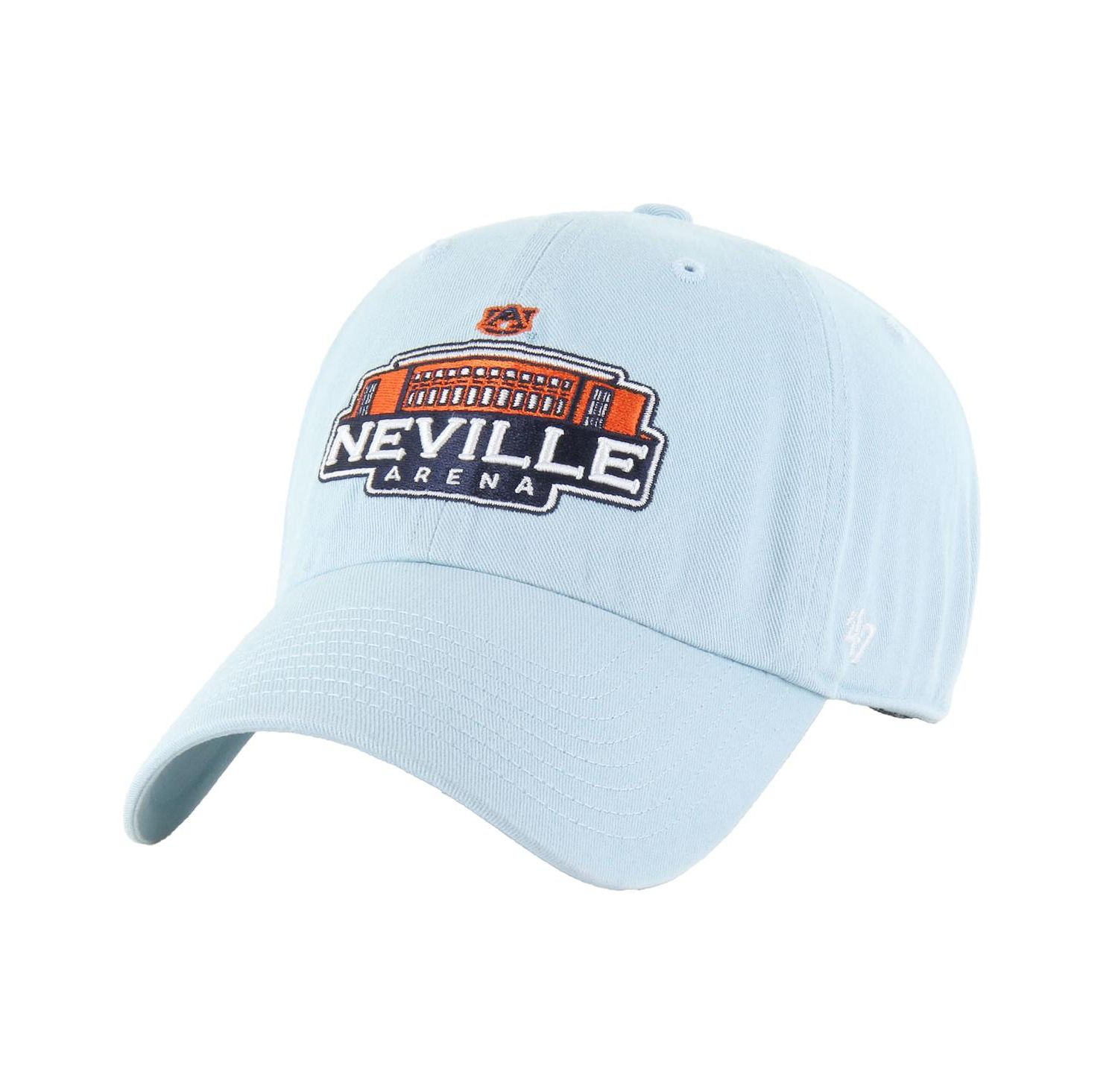 Men's Light Blue Auburn Tigers Clean Up Adjustable Hat