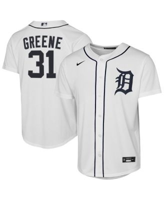 Nike - Big Boys and Girls Riley Greene White Detroit Tigers Home Replica Player Jersey