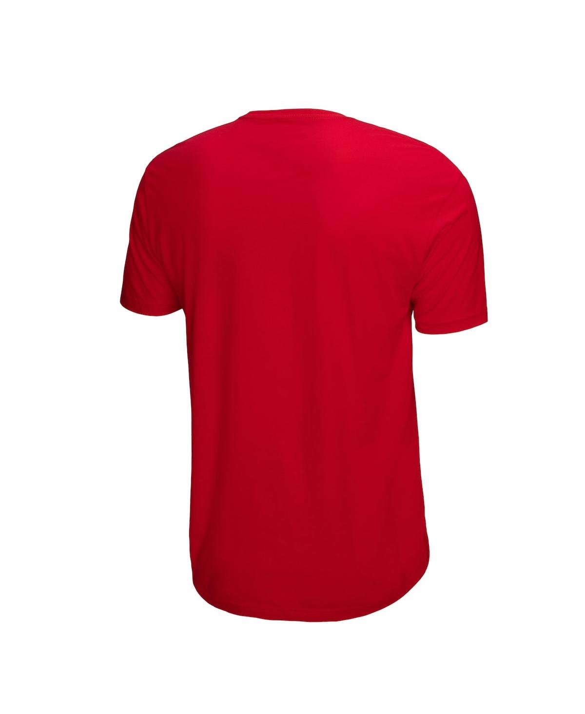 Mitchell & Ness Men's Red Detroit Red Wings Local Food T-shirt