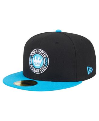 New Era - Men's Black Charlotte FC 2025 Kickoff 59FIFTY Fitted Hat