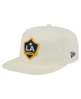 New Era - Men's&nbsp;Cream LA Galaxy 2025 Kickoff Snapback Golfer Hat