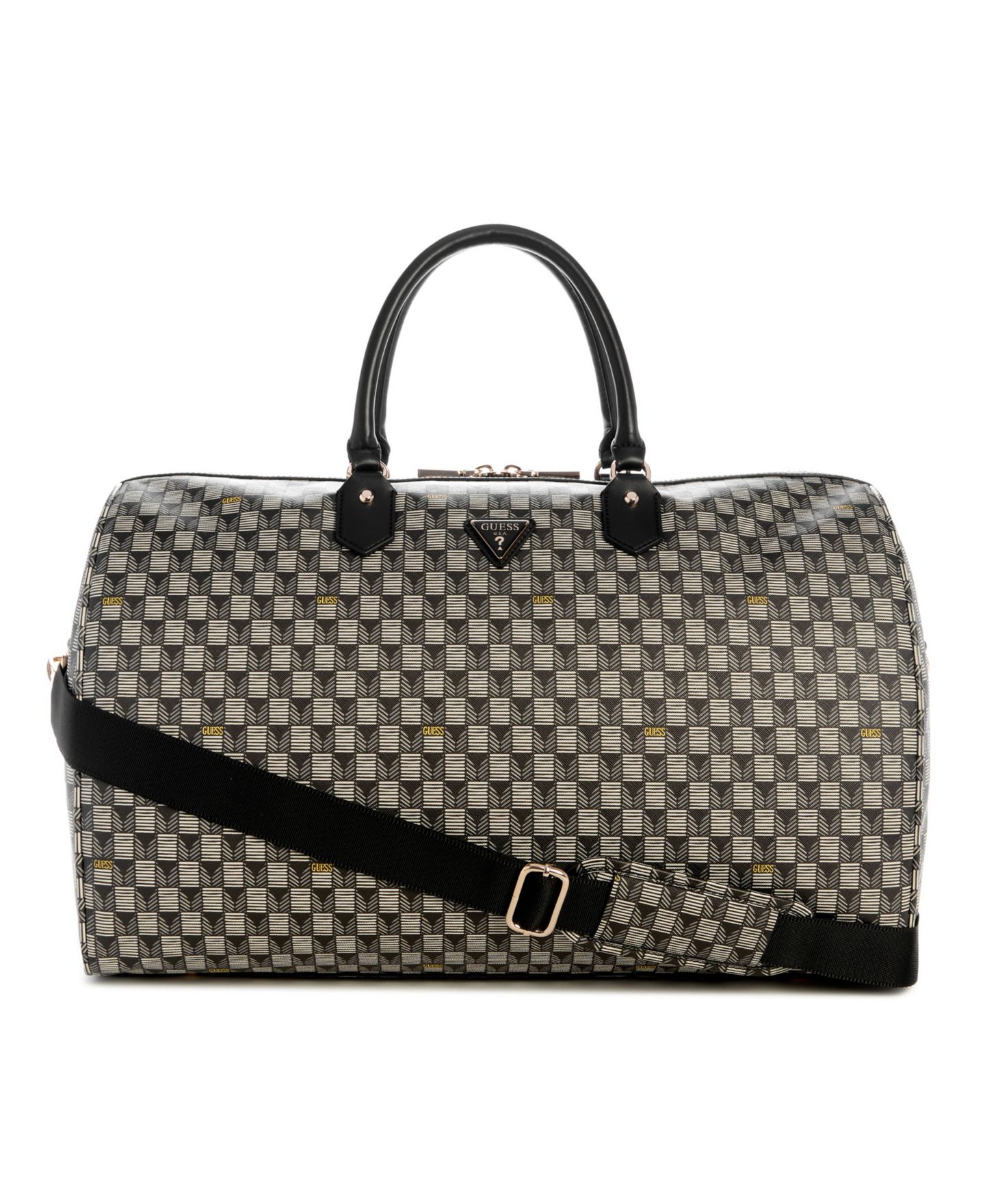 Женская сумка GUESS G Wave Weekender Large Duffel, цвет: Чёрный — фото 1
