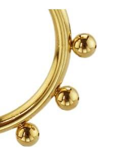 Bubble Hoop Earring in Stainless Steel