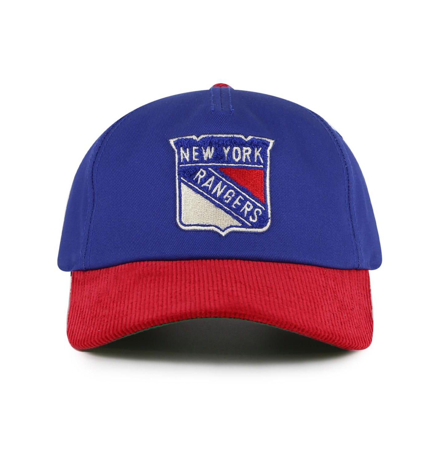Мужская кепка American Needle Blue/Red New York Rangers Burnett Adjustable Hat — фото 1