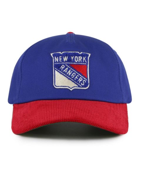 Мужская кепка American Needle Blue/Red New York Rangers Burnett Adjustable Hat