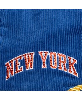 Women's X Dannijo Blue New York Knicks Deadstock Cord Snapback Hat