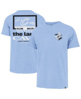 '47 Brand - Men's Light Blue Cleveland Cavaliers City Edition Backboard T-shirt