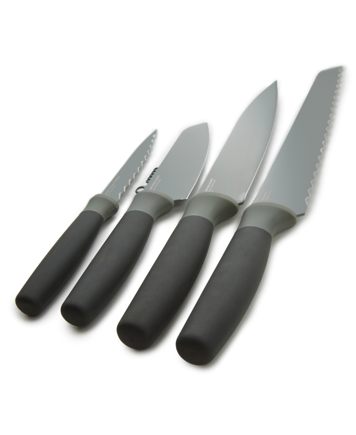 Berghoff Leo Balance 4.5" Serrated Utility Knife In Gray