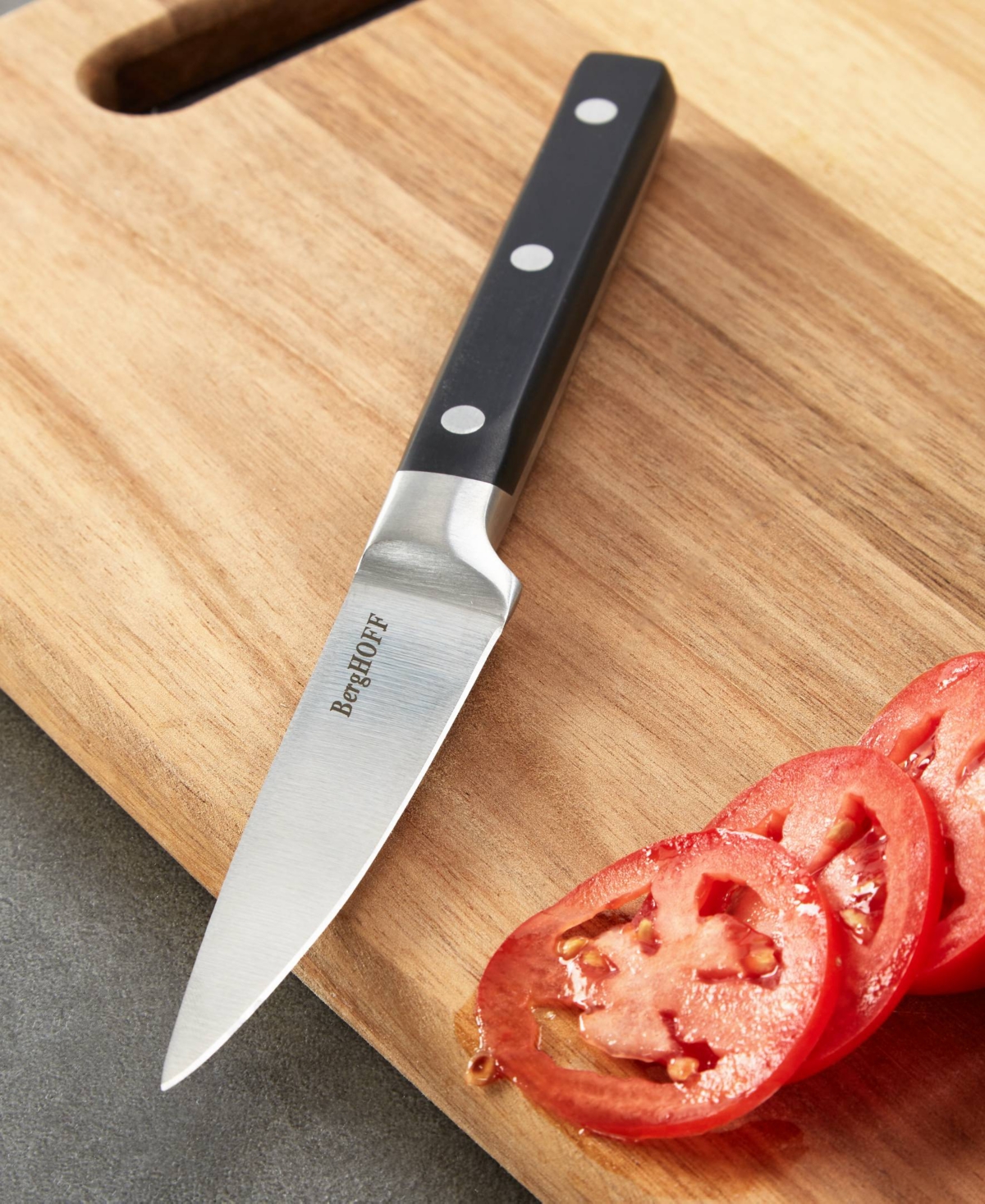 Berghoff Dina Gene 3.5" Paring Knife In Black