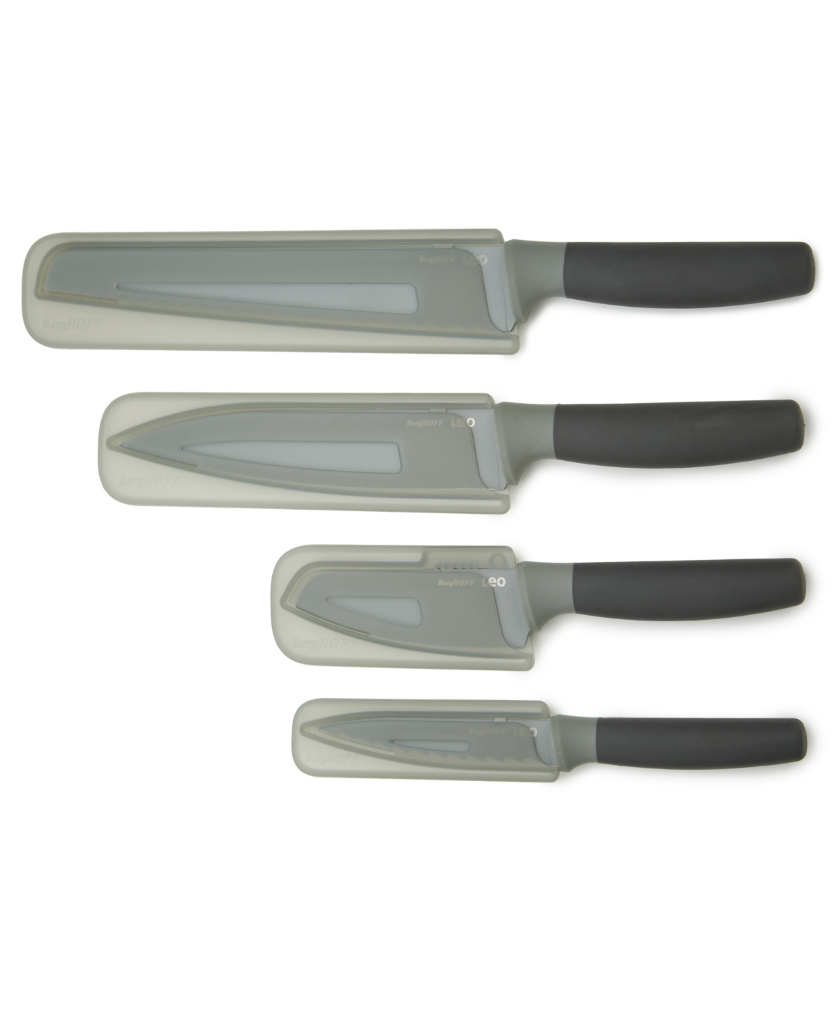 Berghoff Leo Balance 4.5" Serrated Utility Knife In Gray