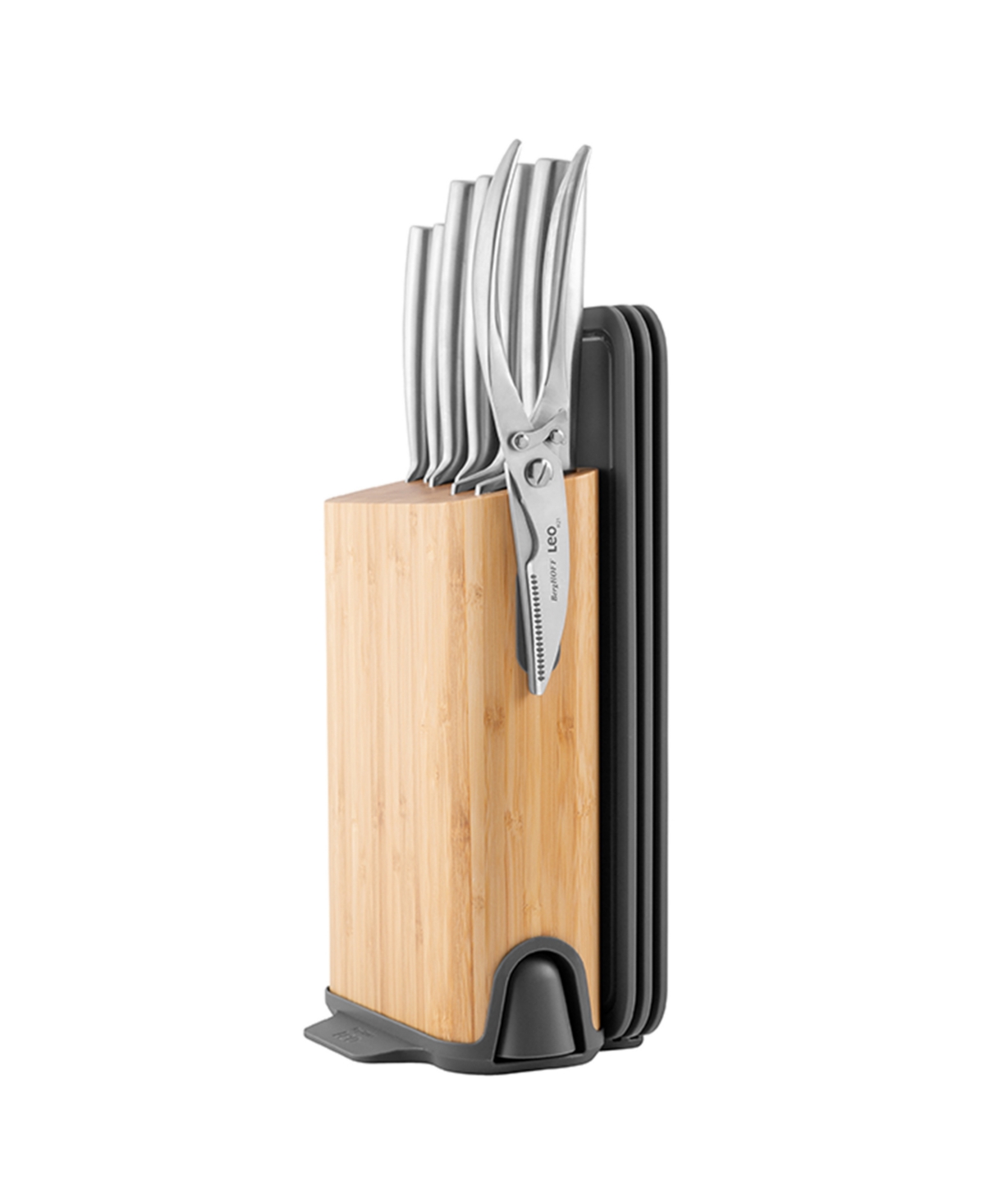 Berghoff Leo Legacy 3-piece Cutting Board Set In Gray