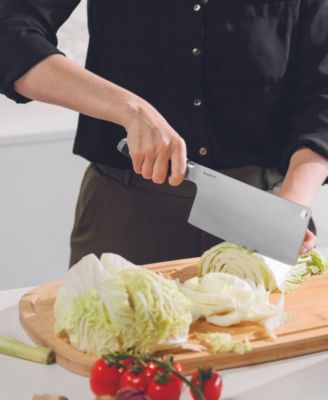 Leo Graphite 5-Piece Cutlery Block Set