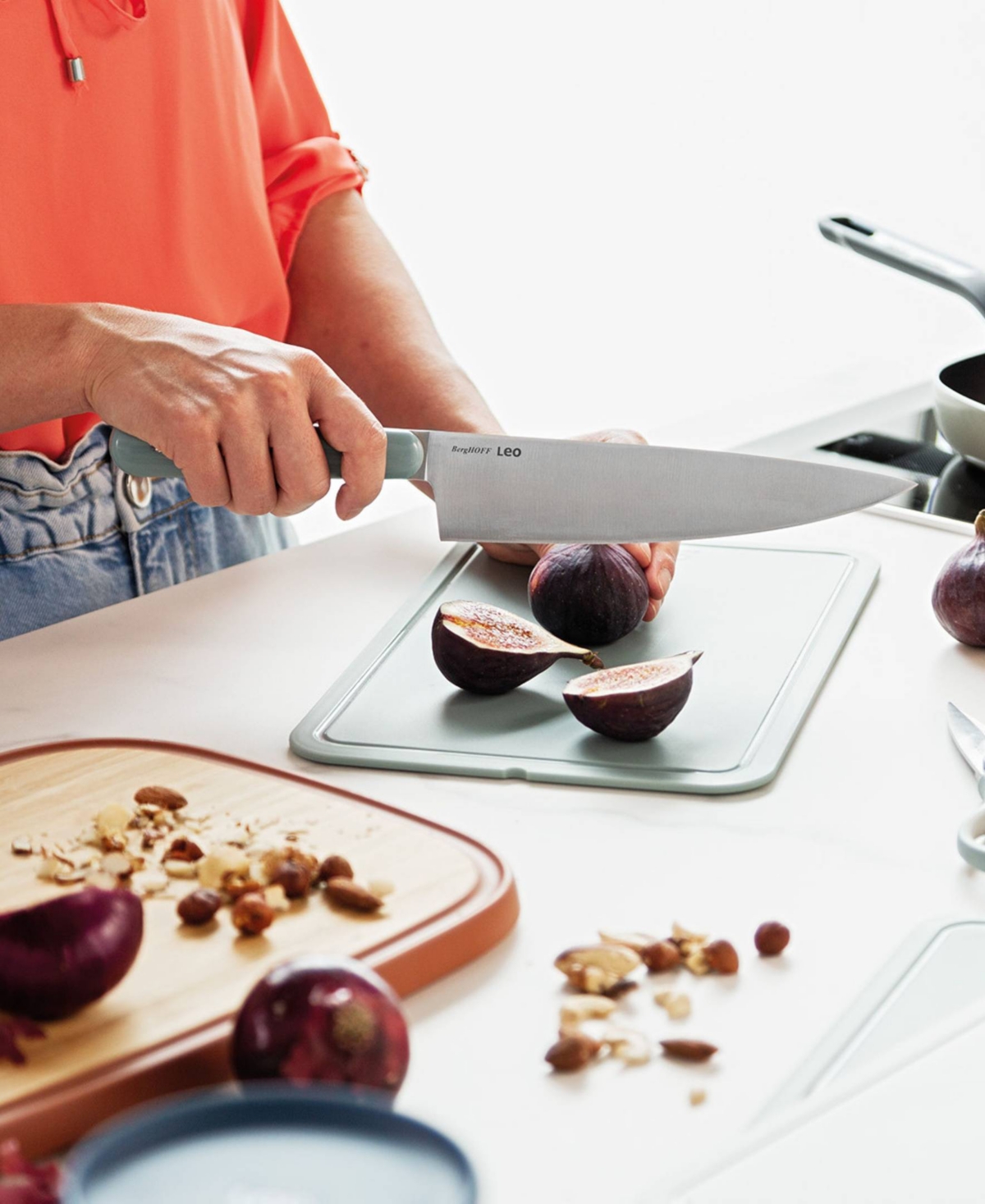 Berghoff Leo 5-piece Complete Knife Set In Slate