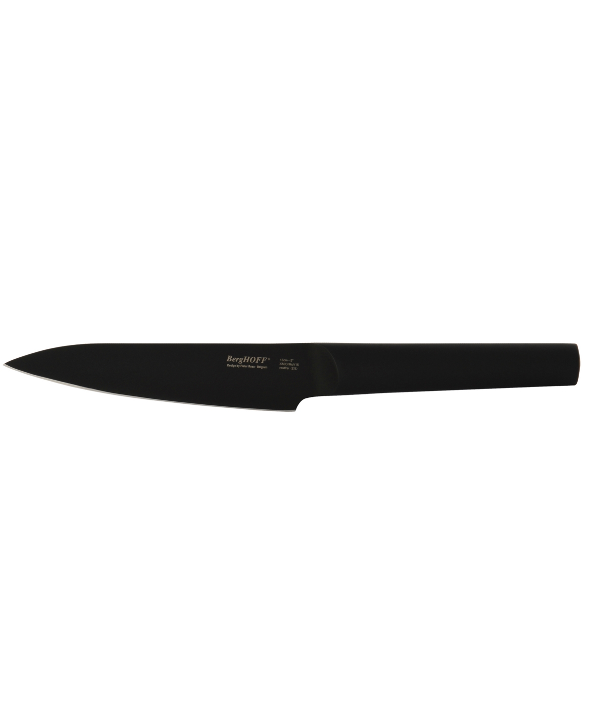 Berghoff Ron 6-piece Knife Block Set In Black