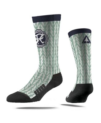 Strideline - Men's and Women's New England Revolution 2025 Jersey Hook Premium Crew Socks