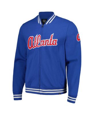 Men's Royal Atlanta Braves Pack Pro Camden Full-Zip Track Jacket