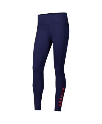Women's Navy Auburn Tigers Meridian Luxe Performance Leggings