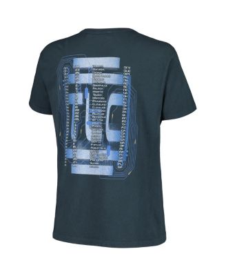 Women's Charcoal TLC Fan Mail Tour Graphic Ringer T-Shirt