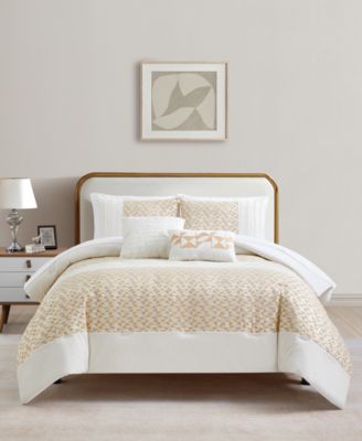 Sunham Neutral Dalton Comforter Sets In Neutral