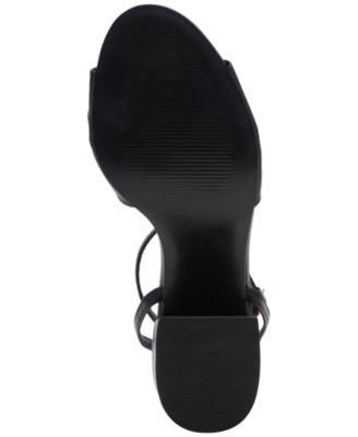 Women's Caden Knotted Embellished Block-Heel Sandals