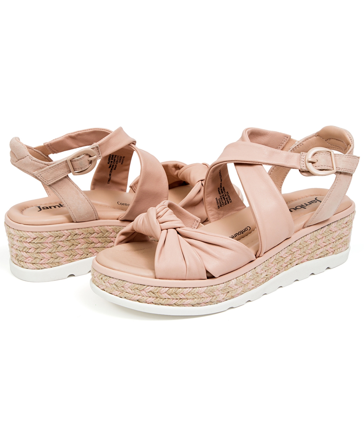 Jambu Diana Wedge Sandal In Rose
