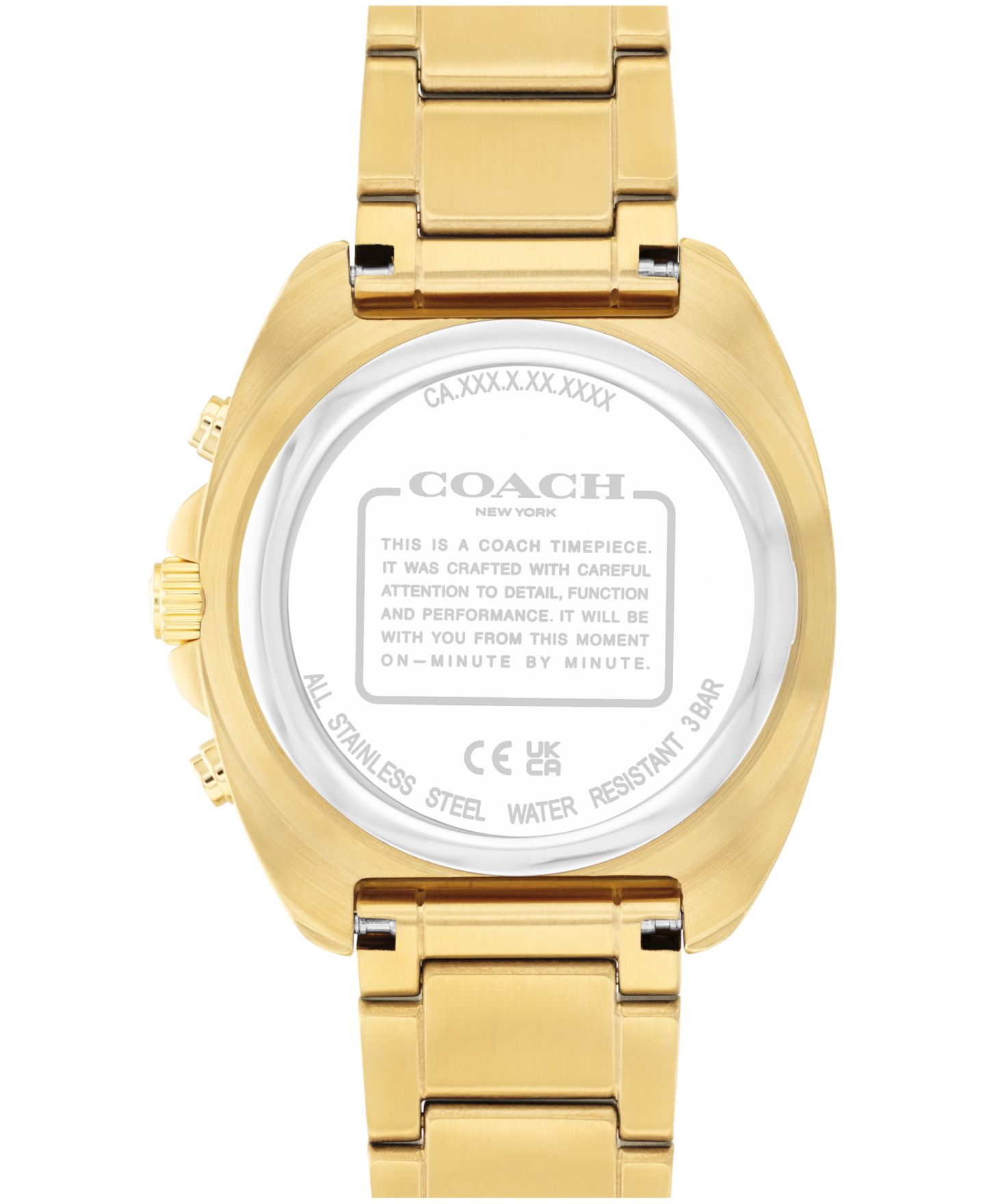 Мужские часы COACH Charter Two-Tone Stainless-Steel Bracelet Watch, 39mm — фото 3