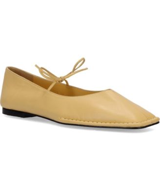 ALOHAS Sway Vanilla Leather Ballet Flats - Macy's