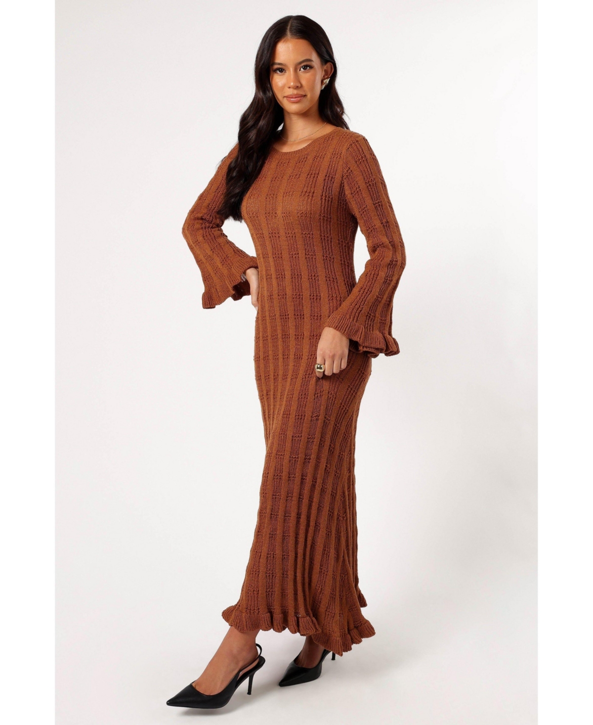 Petal and Pup Colter Long Sleeve Maxi Dress