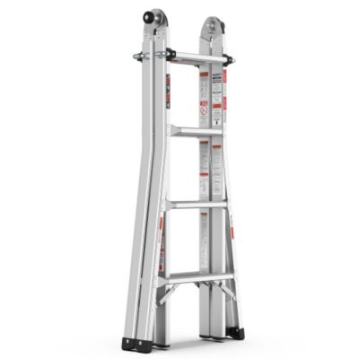 Fiberglass Step Ladder 6-Step 300LBS Yellow