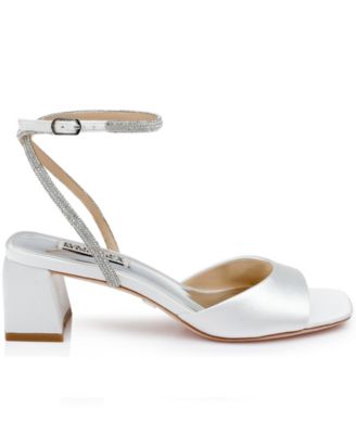 Badgley Mischka Women's Infinity Block Heel Evening Sandals