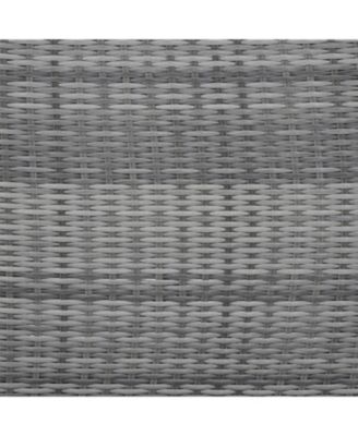 Streamdale Patio Rattan Furniture Set, Adjustable Table, Recliners, Ottomans, Beige