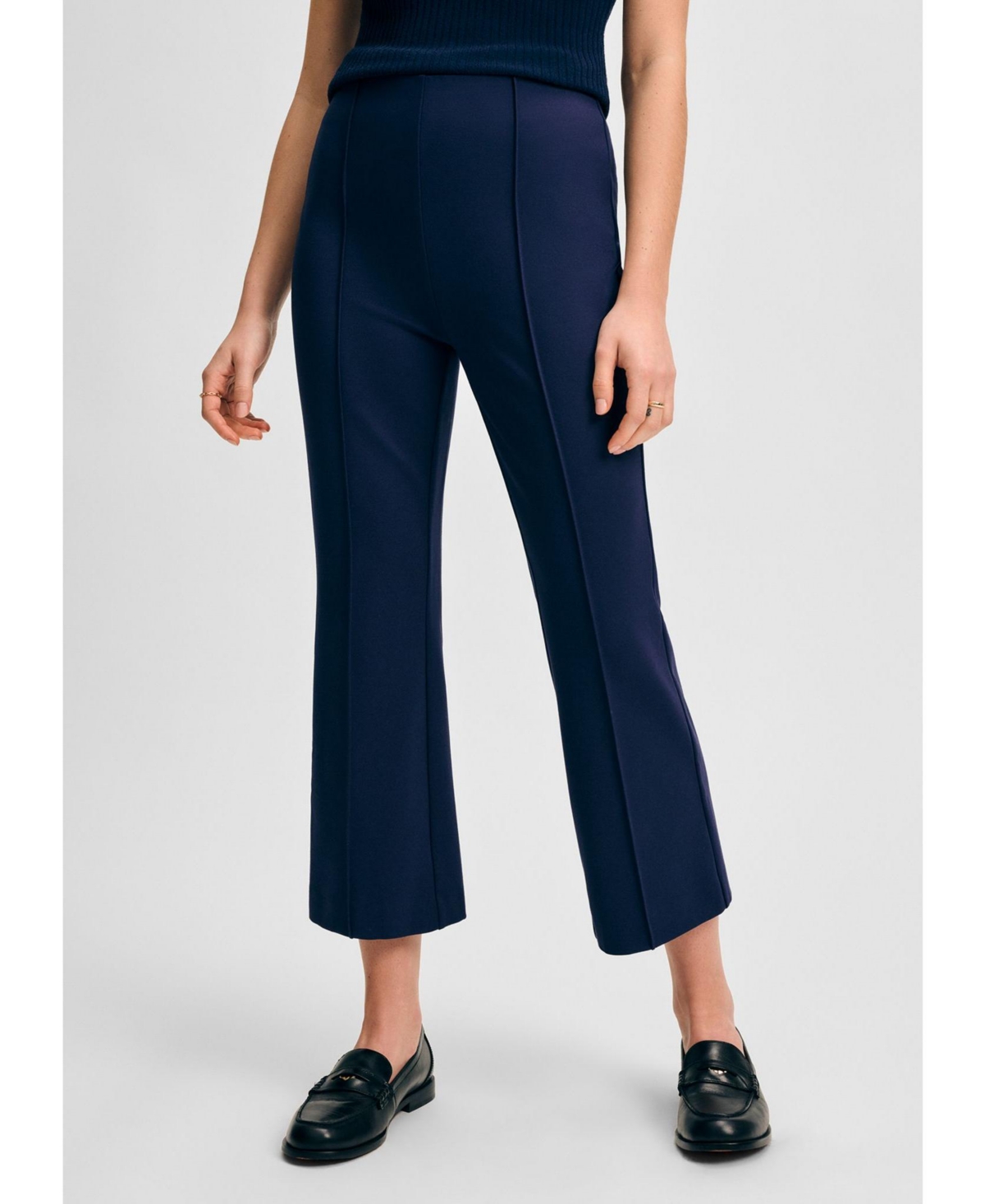 Women's Ponte Kick Flare Pant - Black