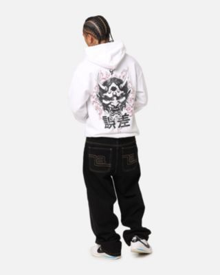Men's Oni Hoodie, White- XL