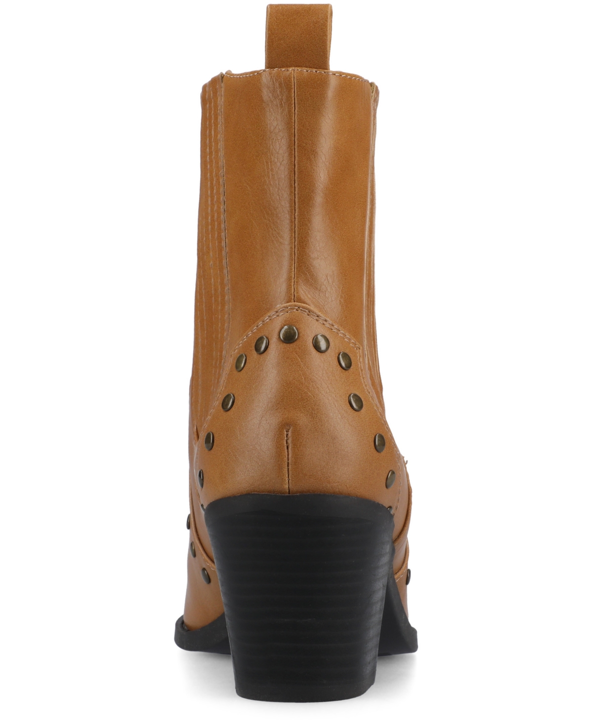 Shop Journee Collection Women's Braylee Western Studded Ankle Booties