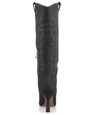 Women's Laramie Western Stiletto Knee High Boots