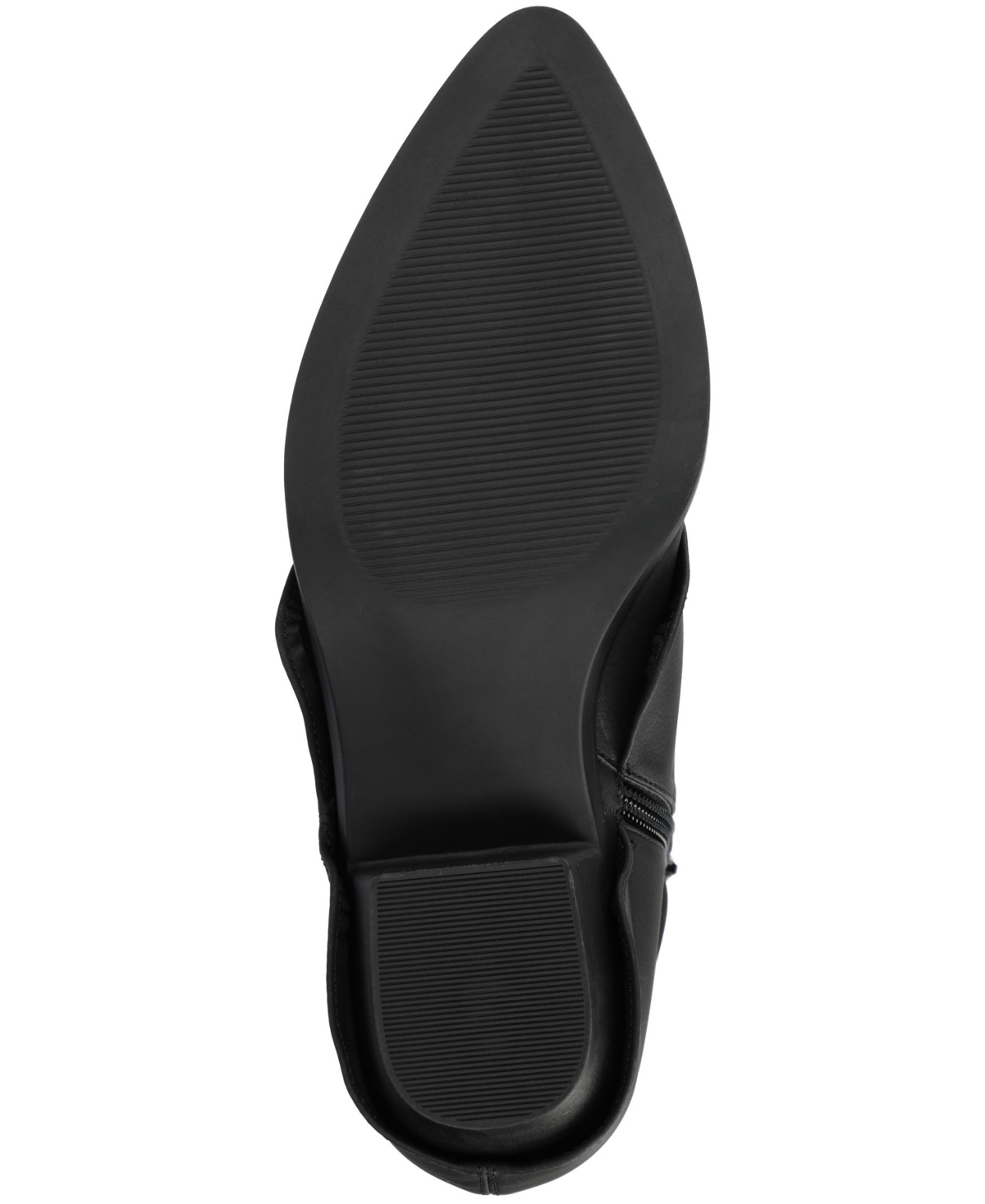 Journee Collection Women's Wynette Slouchy Comfort Ankle Booties In Black