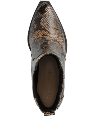 Women's Braylee Block Heel Western Ankle Booties