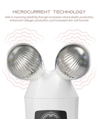 2-in-1 Microcurrent Facial Device LED Red Light Therapy Uplifter, Rechargeable Face Massager Tool&nbsp;