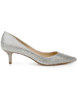 Women's Frenchie Kitten Heel Evening Pumps