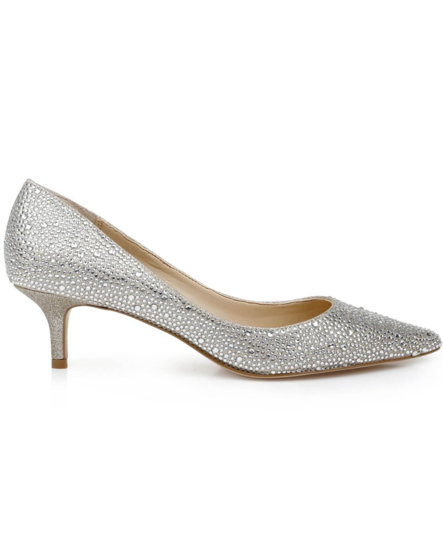 Women's Frenchie Kitten Heel Evening Pumps