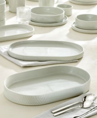 Modulus Serving Platter & Bowl Set