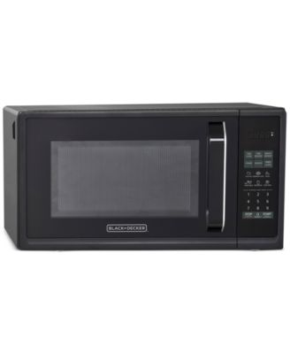 BLACK + DECKER 900-Watt Microwave Oven With Multi-Stage Cooking
